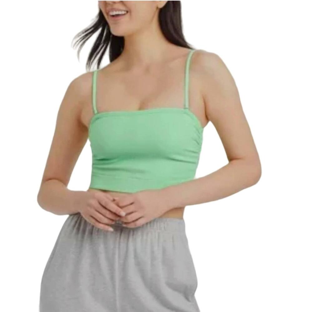 Tank bandeau Mint green staps bra sz 34A 34B